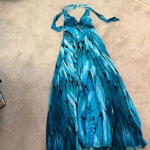 S6 flowing maxi dress